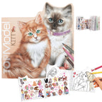 Top Model Kitty Colouring Book Ragdoll And Orange