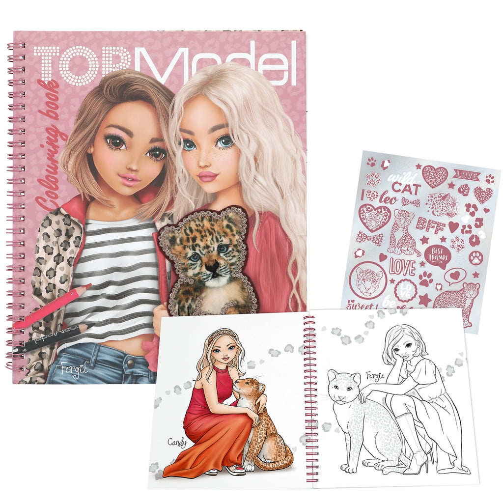 Top Model Colouring Book LEOHEART