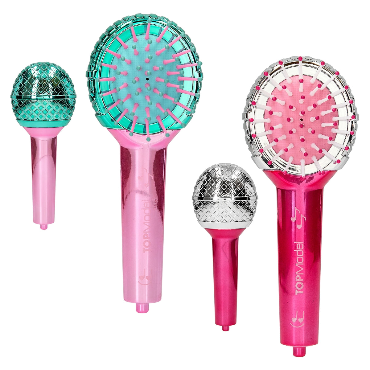 Top Model Microphone Hairbrush