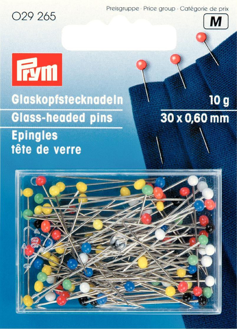 Prym Glass Headed Pins