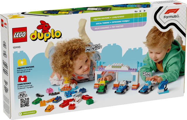 Lego Duplo F1 Team Race Cars & Drivers