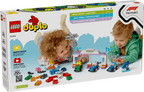Lego Duplo F1 Team Race Cars & Drivers