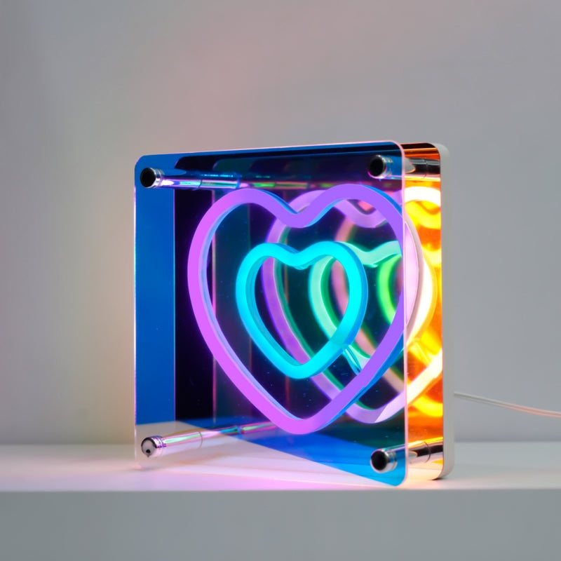 Neon Hearts Light