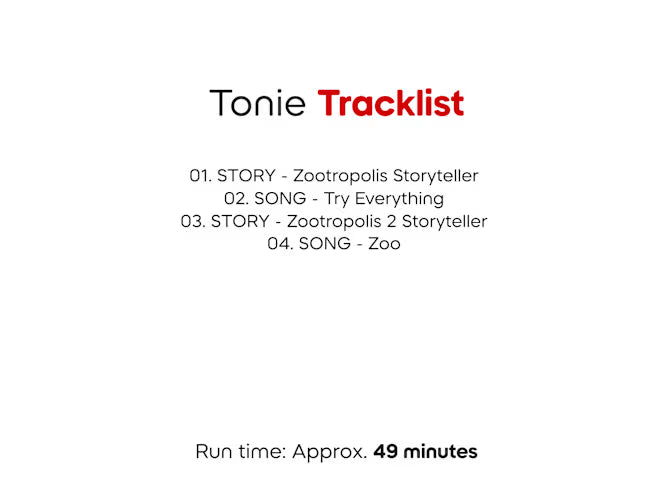 Tonies Zootropolis 2 Hopps