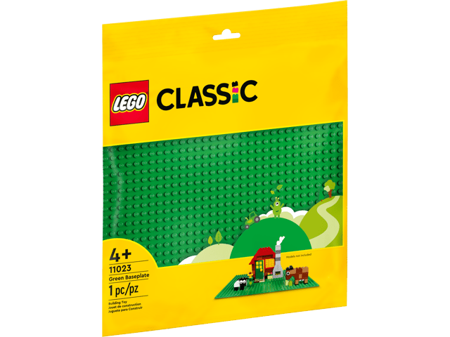 Lego Classic Baseplate Green