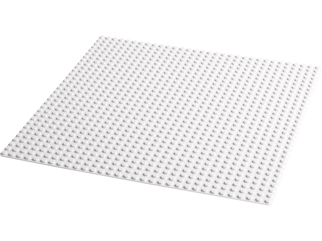 Lego Classic Baseplate White