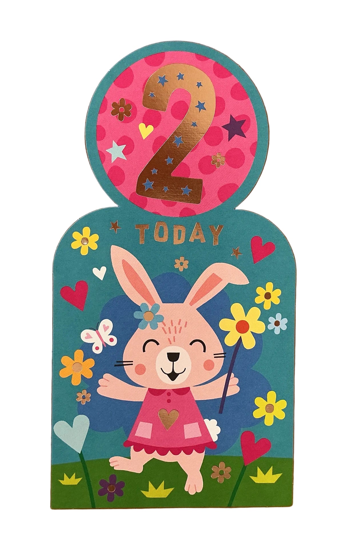 Bunny Happy Birthday 2 Card