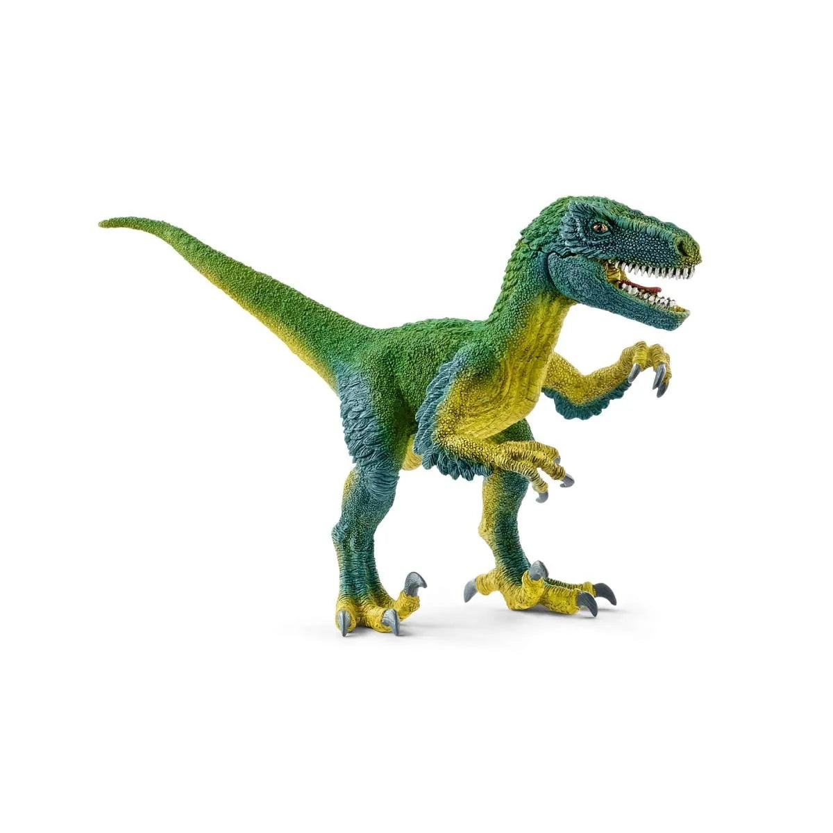 Schleich Dinosaurs Velociraptor Green Feathered