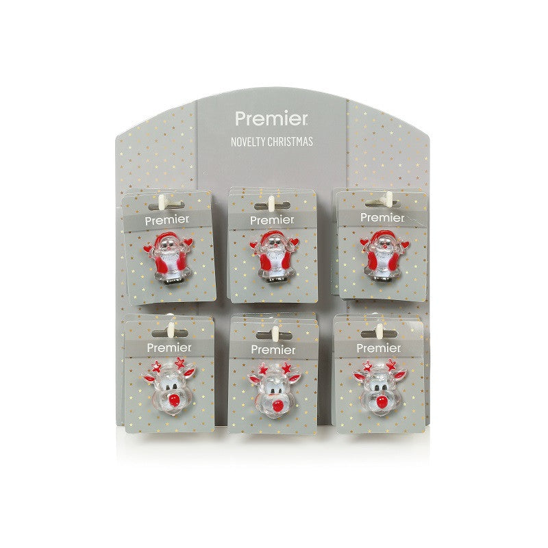 Light Up Christmas Pin