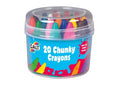 Galt 20 Chunky Crayons