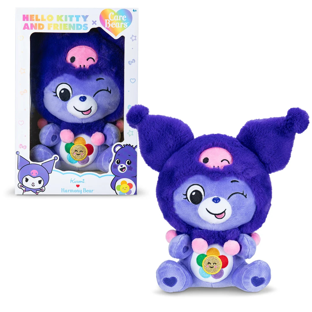Hello Kitty And Friends X Care Bears Kuromi as Harmony Bear