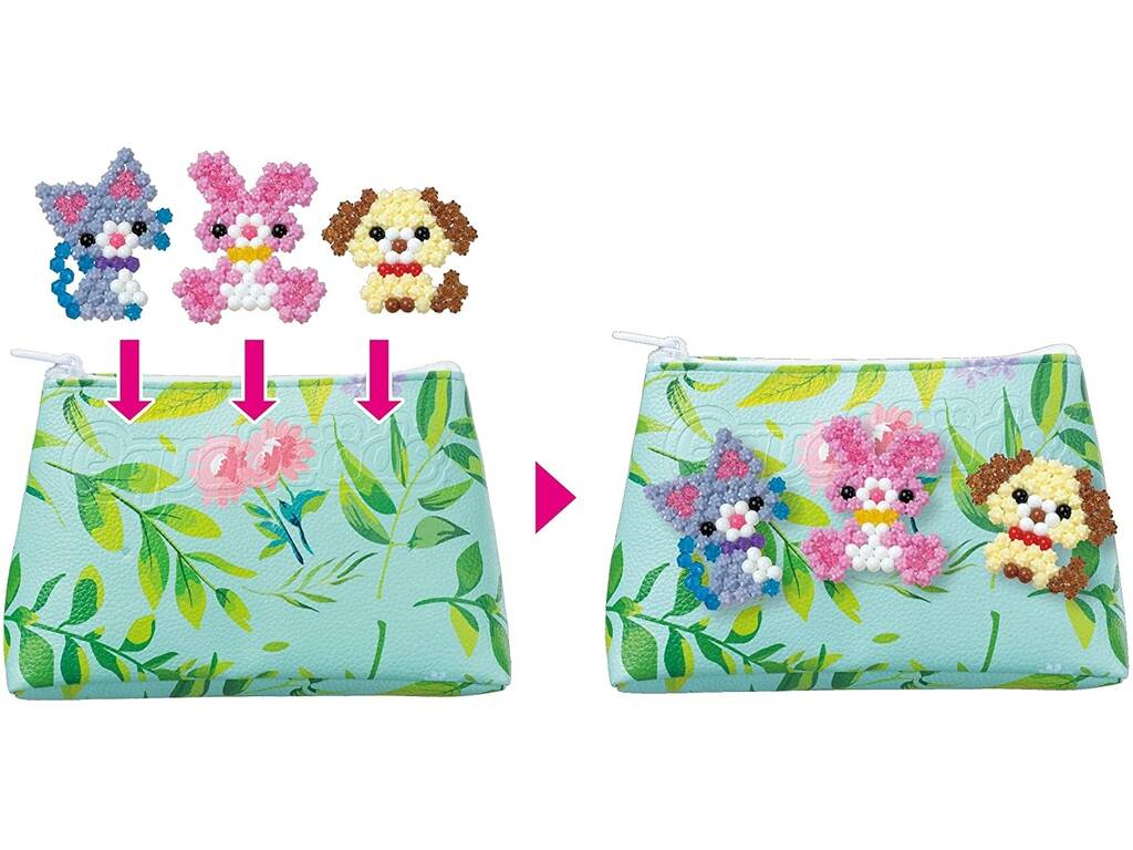 Aqua Beads Pencil Case Pets