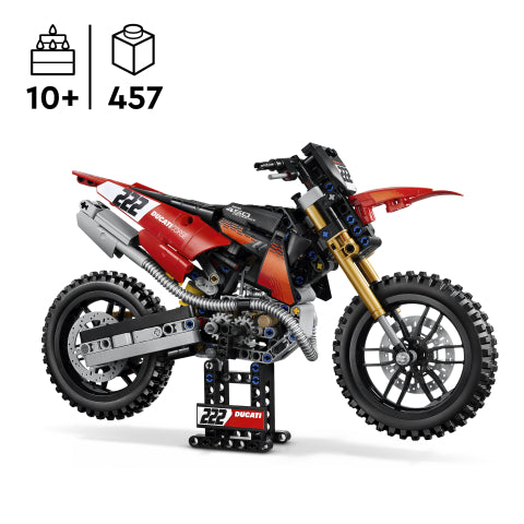Lego Technic Ducati Desmo450 MX Factory Motorcycle