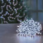 Premier 200 Multi-Action LED Clear Cable Superbrights With Timer White