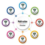 Premier 200 Multi-Action LED Clear Cable Superbrights With Timer White