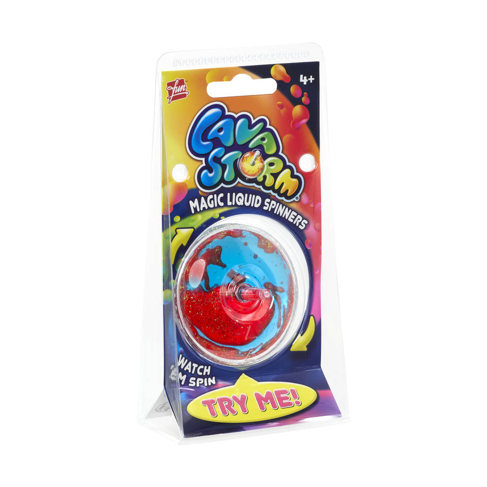 Lava Storm Magic Liquid Spinner