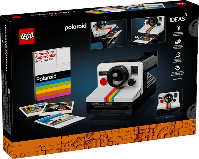 Lego Icons Polaroid OneStep SX-70 Camera