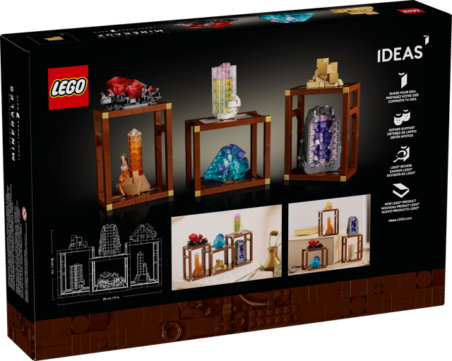 Lego Ideas Mineral Collection