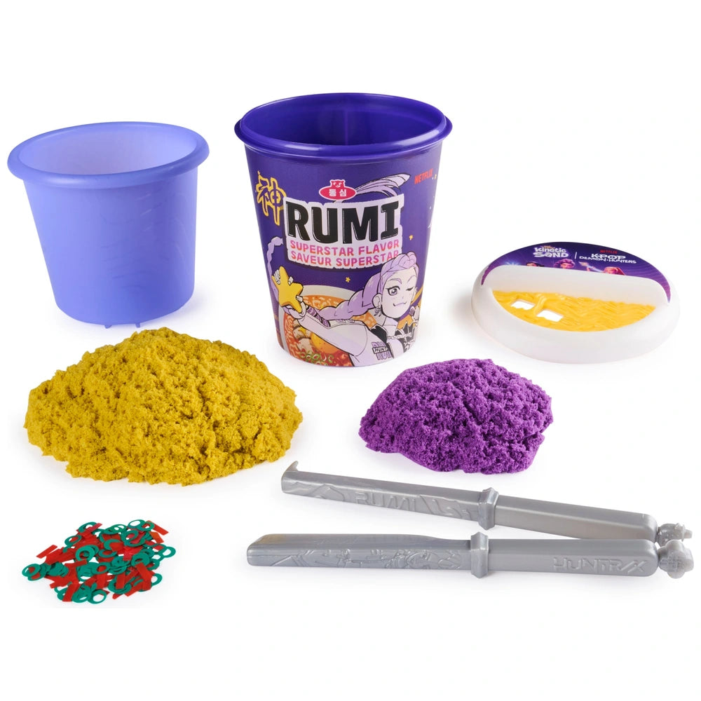 Kinetic Sand K-Pop Demon Hunters Ramen Surprise