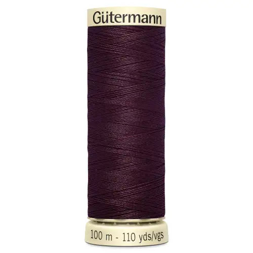Gutermann 100m Sew All Polyester Thread - Col 130 Garnet