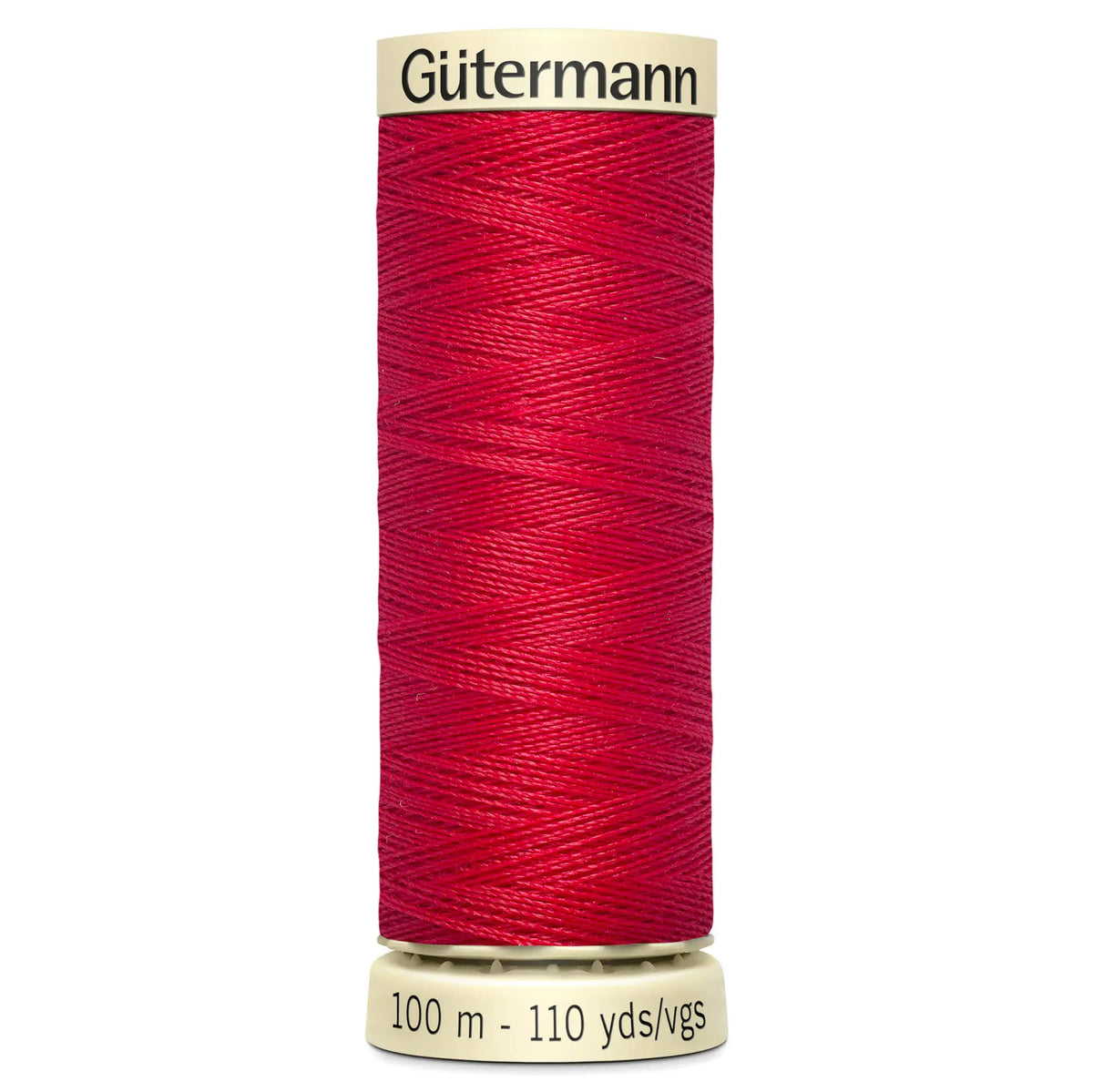 Gutermann 100m Sew All Polyester Thread - Col 156 Crimson Red