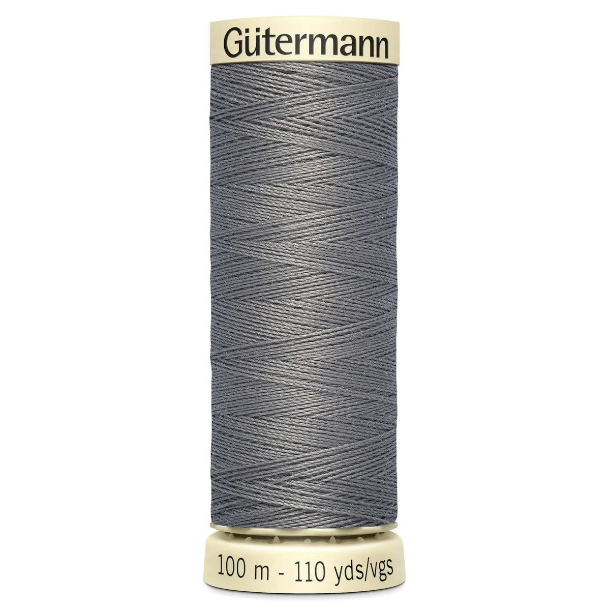 Gutermann 100m Sew All Polyester Thread - Col 496 Steel Wool