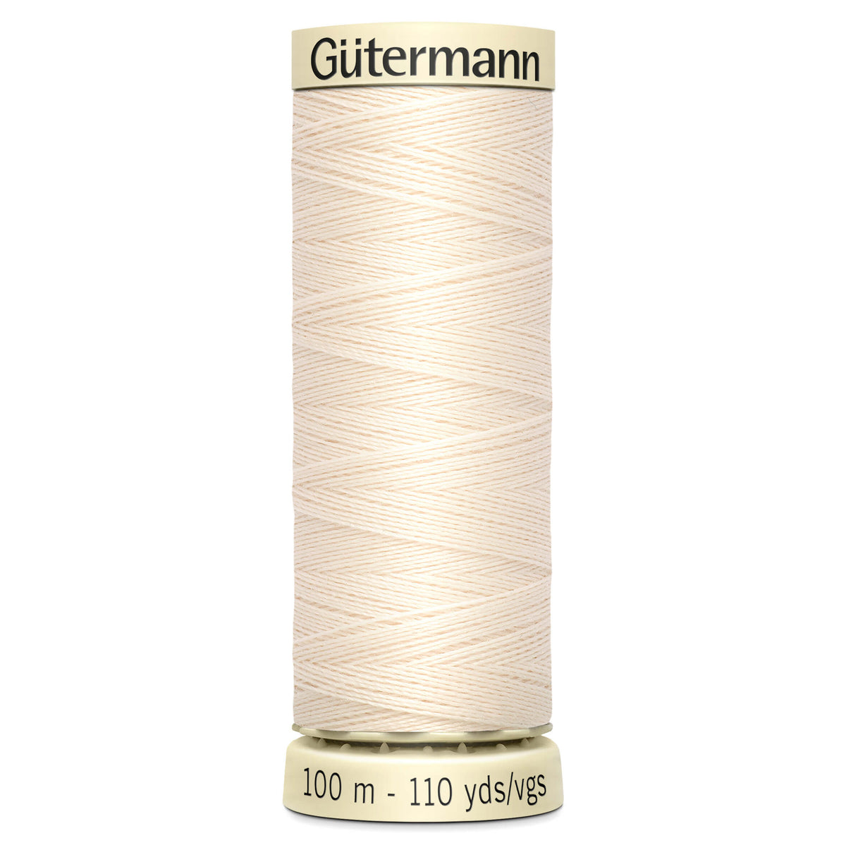 Gutermann 100m Sew All Polyester Thread - Col 802 Porcelain