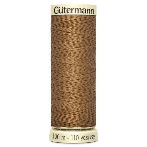 Gutermann 100m Sew All Polyester Thread - Col 887 Golden Syrup