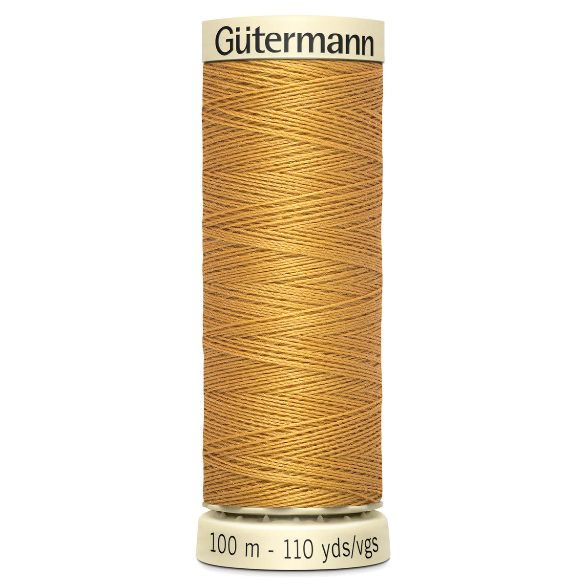Gutermann 100m Sew All Polyester Thread - Col 968 Jeans Gold