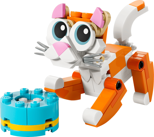 Lego Mixtray Creator Orange Cat