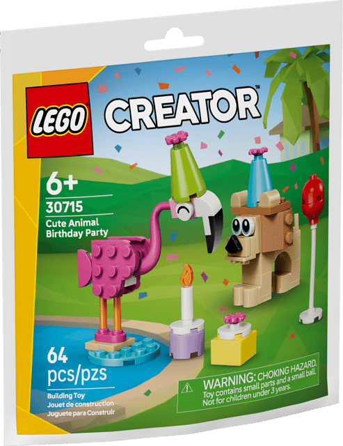 Lego Mixtray Creator Cute Animal Birthday Party
