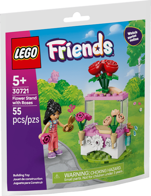 Lego Mixtray Friends Flower Stand with Roses