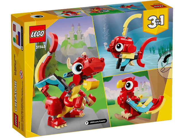 Lego Creator Red Dragon