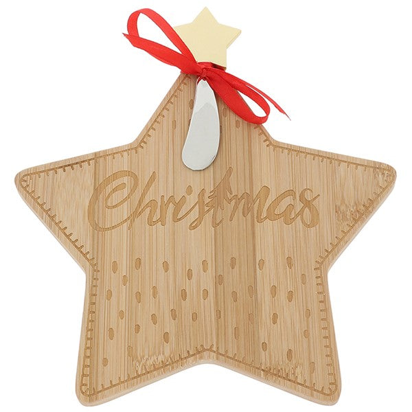 Xmas Cheer Cheesboard Star