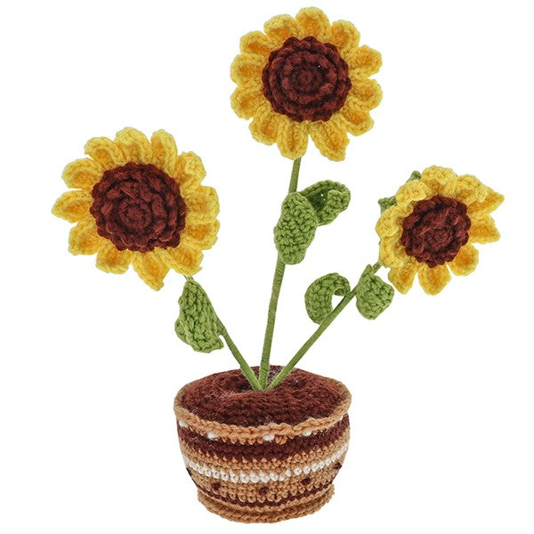 Creative Crochet Sunflowers