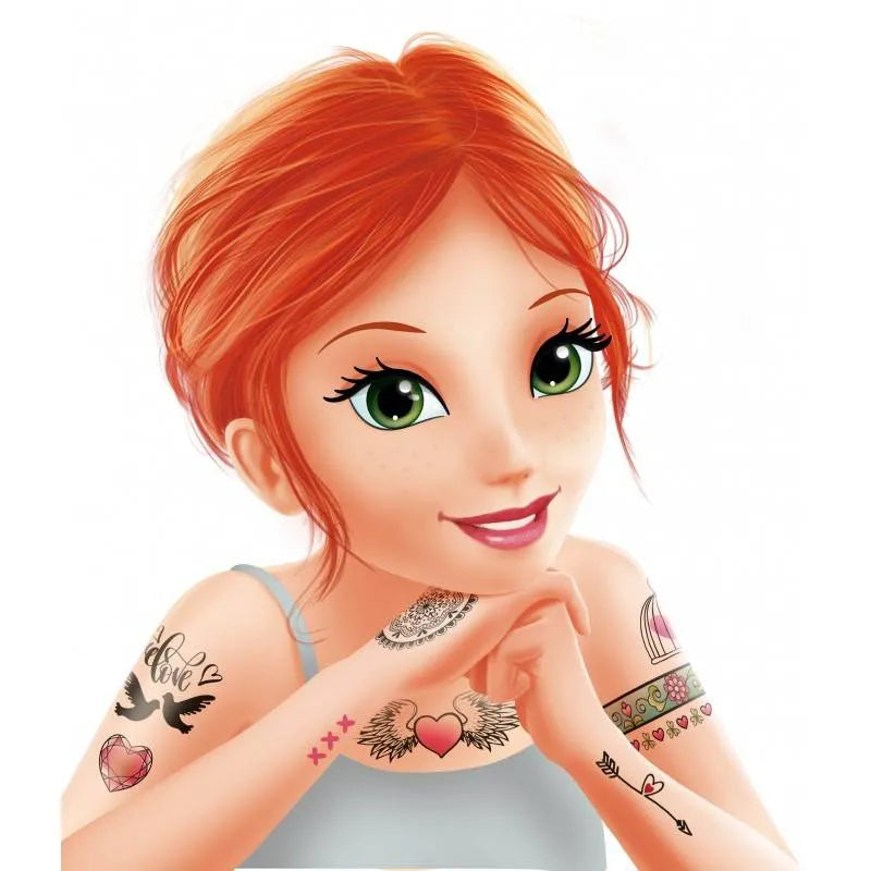 75 Wash Off Tattoos Coloured