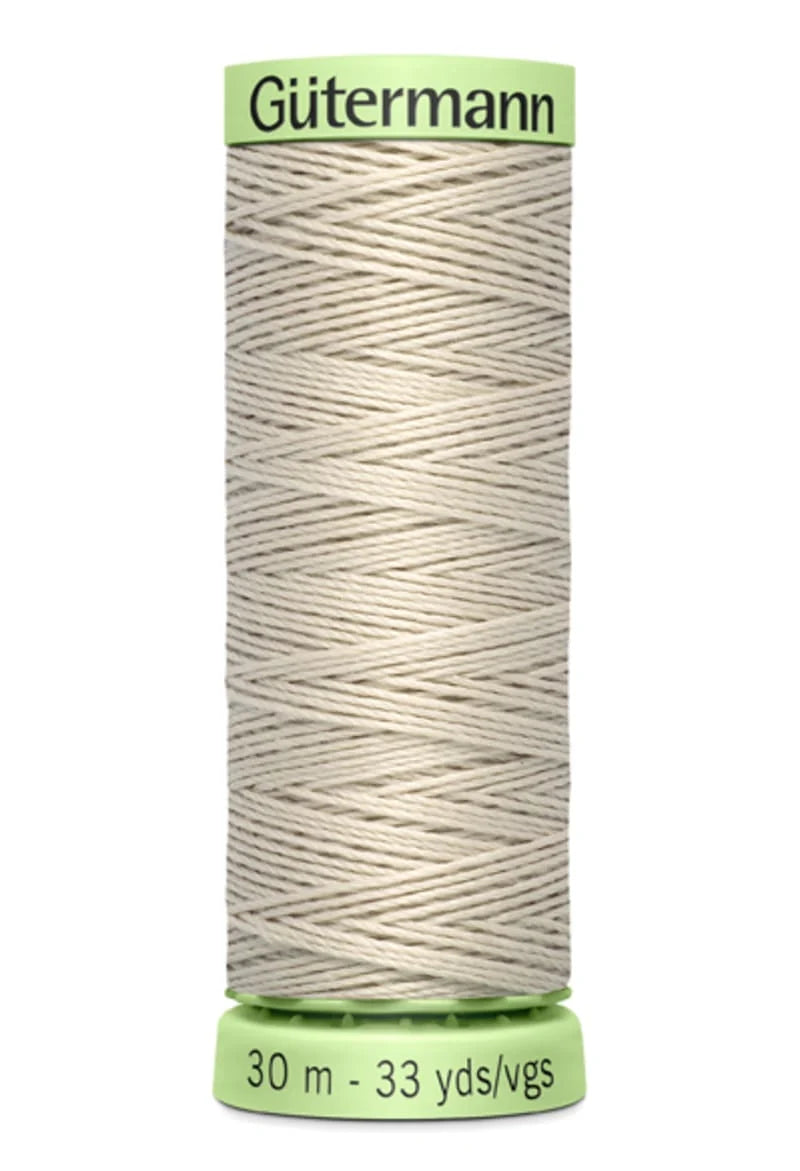 Gutermann 100m Sew All Polyester Thread - Col 299 Milk White