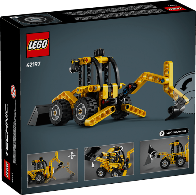 Lego Technic Backhoe Loader