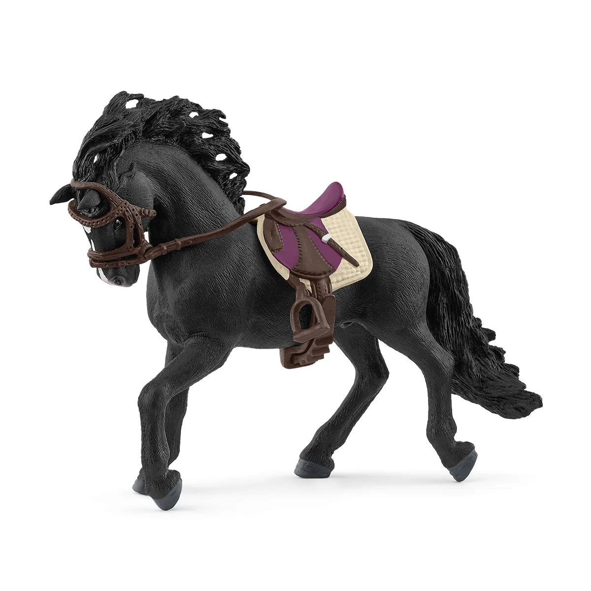 Pura Raza Espanola Mare With Saddle And Bridle