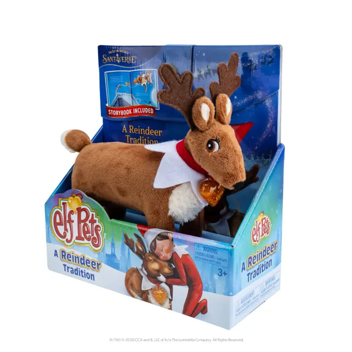 Elf On The Shelf Elf Pets A Reindeer Tradition