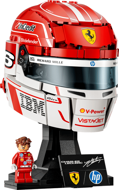 Lego Editions Scudderia Ferrari HP Charles Leclerc Helmet