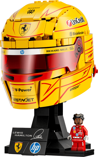 Lego Editions Scudderia Ferrari HP Lewis Hamilton Helmet