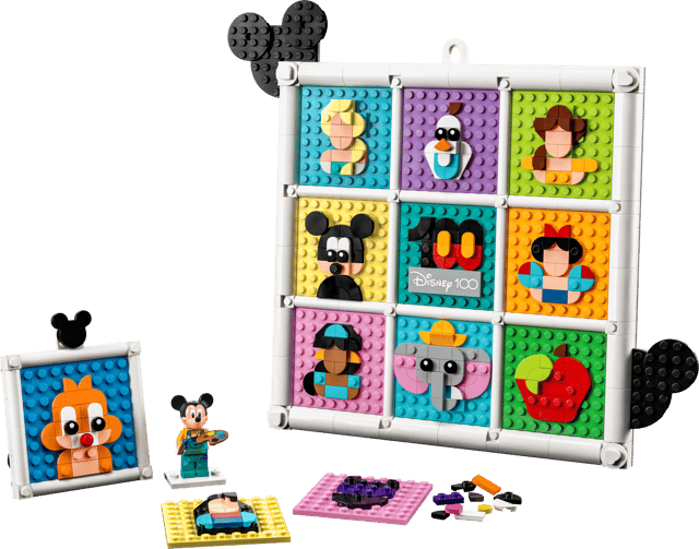 Lego Disney 100 Years Of Disney Animation Icons