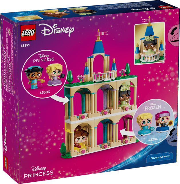 Lego Disney Mini Belle & Tiana With Castle