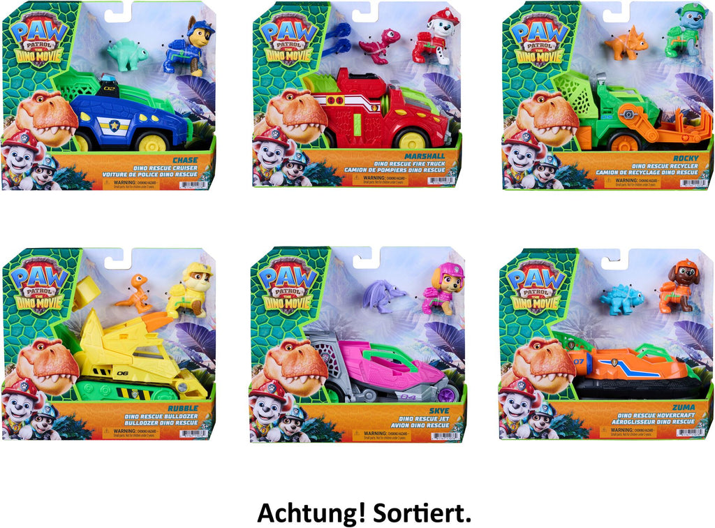 Paw Patrol Dino Movie Dino Themed Vehicles