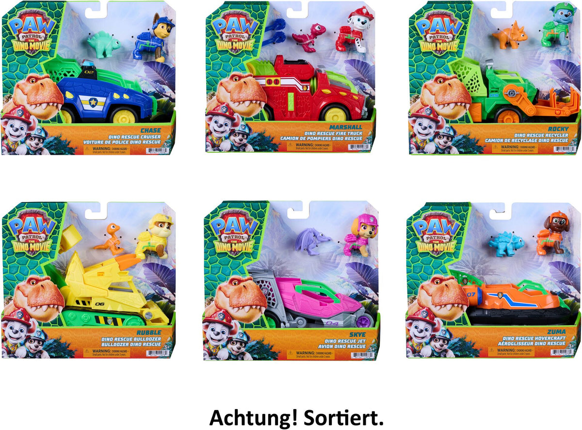 Paw Patrol Dino Movie Dino Themed Vehicles
