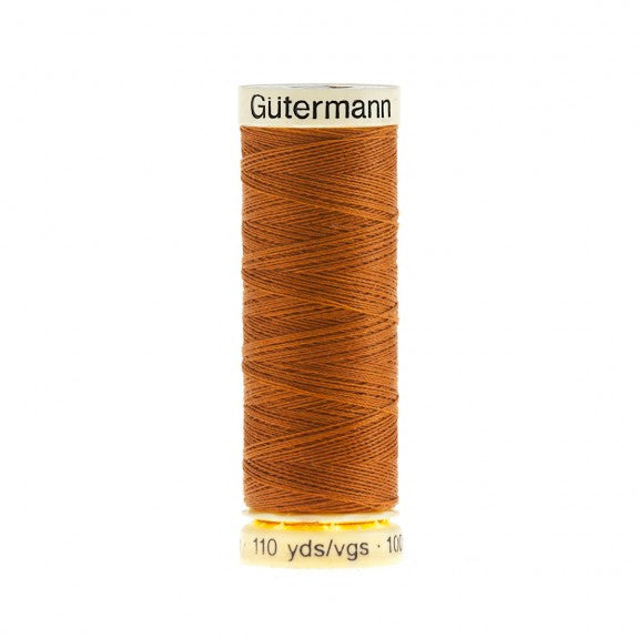 Gutermann 100m Sew All Polyester Thread - Col 448 Toffee