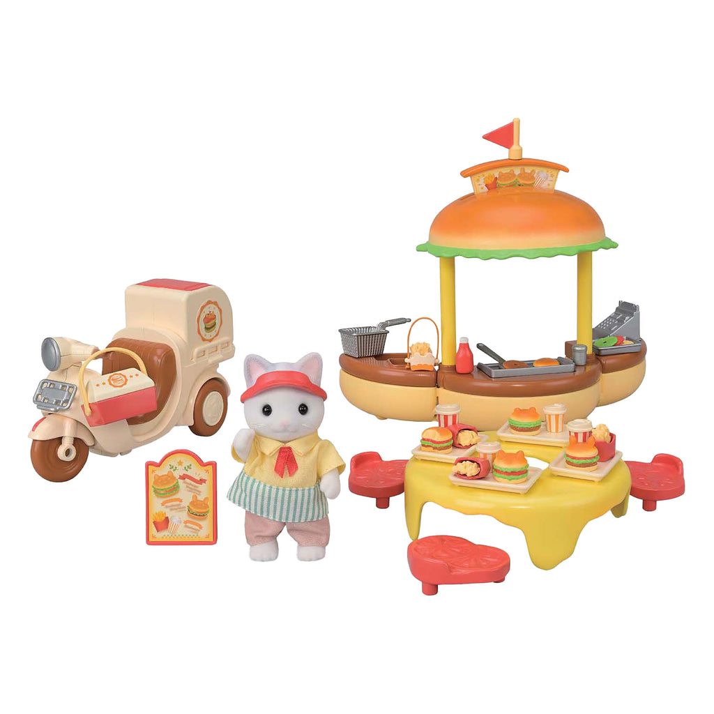 Sylvanian Families Hamburger Stand