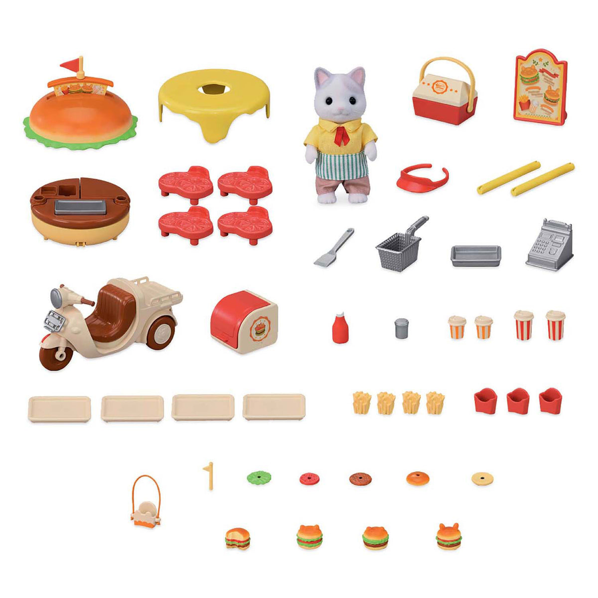 Sylvanian Families Hamburger Stand
