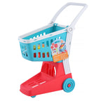 Playgo Supermarket Push Trolley 9pcs